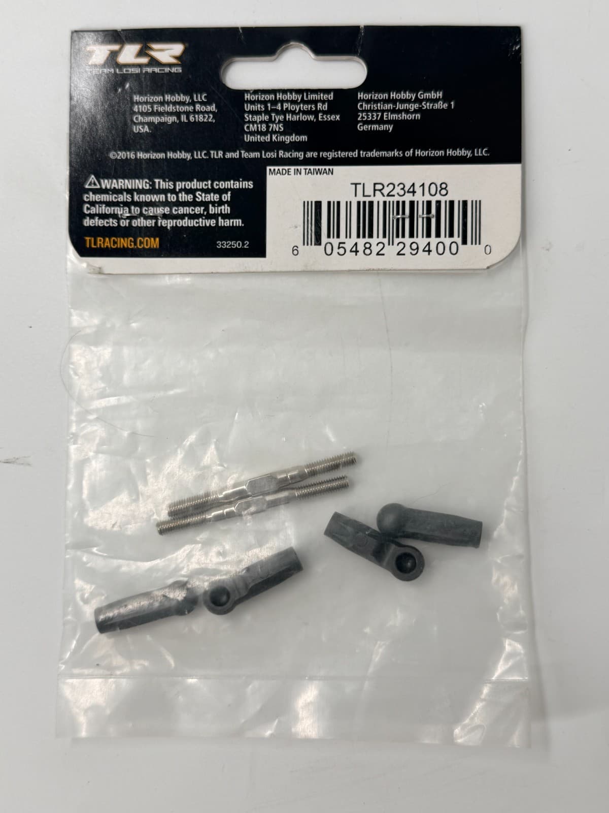 TLR TLR234108 HD Turnbuckle Set 45mm (2) Losi 22X-4 New - Thumbnail 2