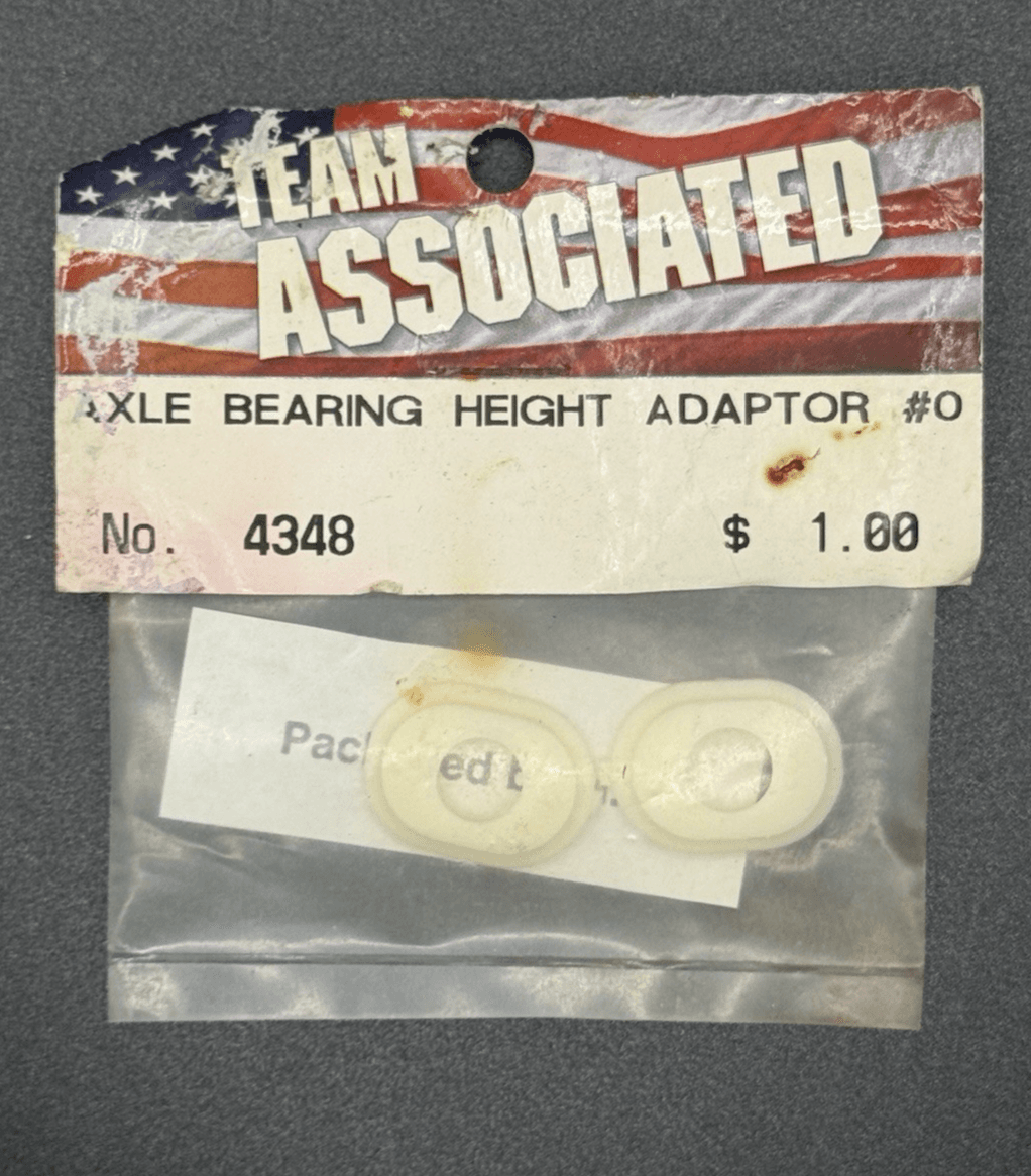 Team Associated Vintage ASC4348 Axle Bearing Height Adapter #0 - Image 1
