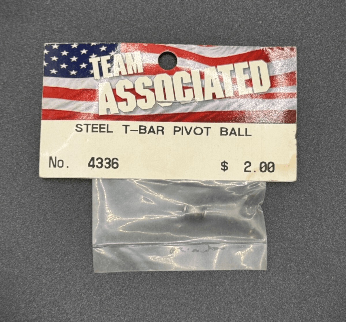 Team Associated Vintage 4336 Steel T-Bar Pivot Ball RC10L Pan Car - Image 1
