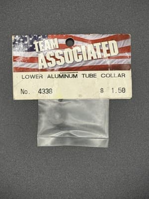 Team Associated Vintage 4338 Lower Alum Shock Tube Collar (Black) RC12LC/RC10L - Image 1