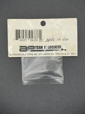 Team Associated Vintage 4338 Lower Alum Shock Tube Collar (Black) RC12LC/RC10L - Thumbnail 2