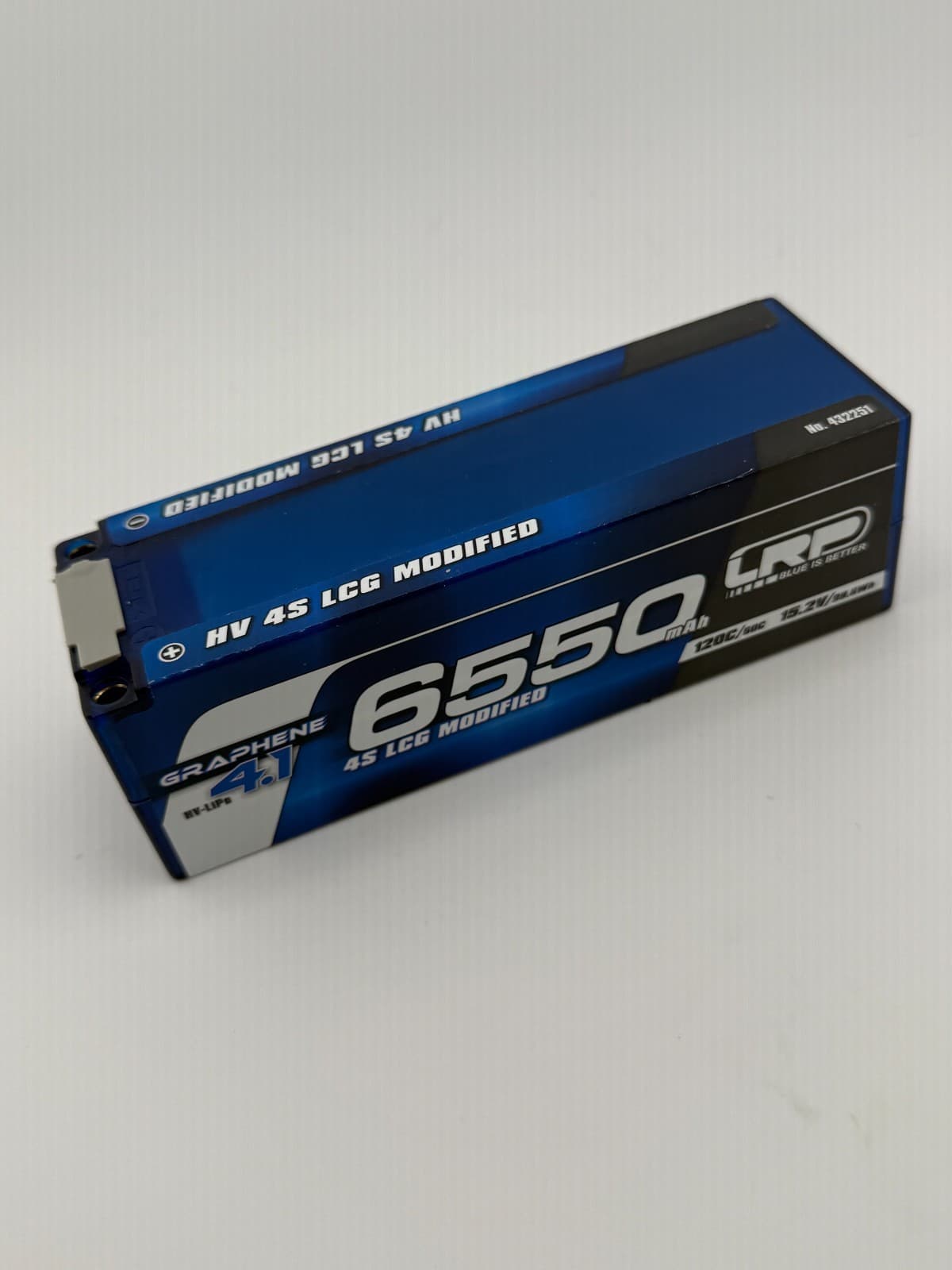LRP 4S 120C Graphene HV LCG LiPo Battery (15.2V/6550mAh) [LRP432251] - Thumbnail 3