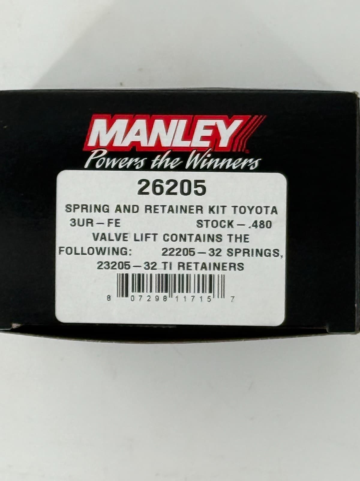 Manley Titanium Retainer & Valve Spring Kit for Toyota/Lexus 3UR 1UR V8 Engines - Thumbnail 4