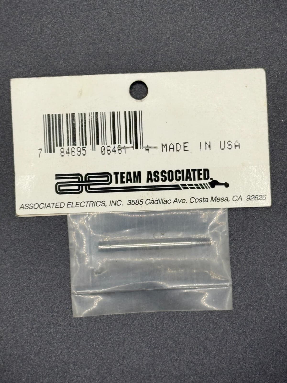 Team Associated Vintage 6461 .56" Stroke Shock Shaft RC10 Classic - Thumbnail 2