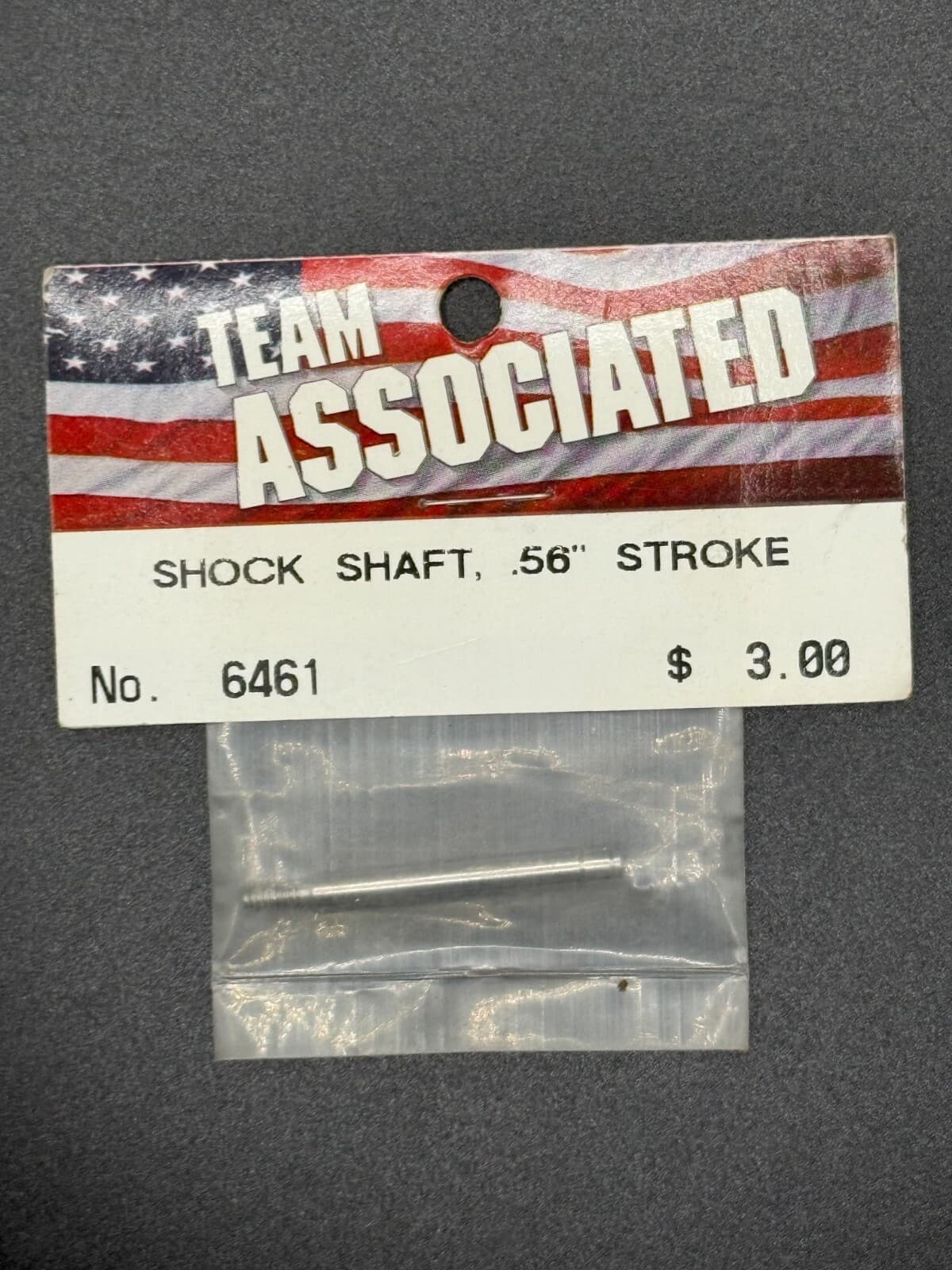Team Associated Vintage 6461 .56" Stroke Shock Shaft RC10 Classic - Image 1