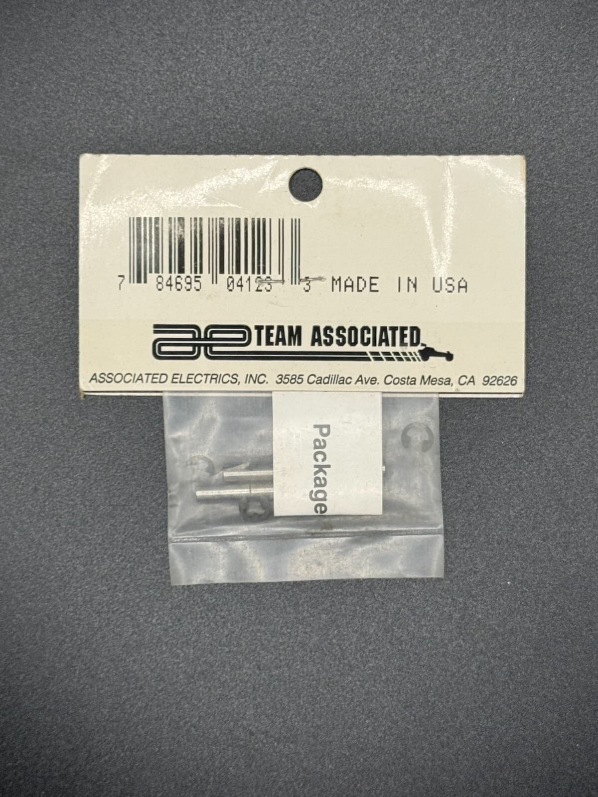Team Associated Vintage 4123 Kingpin Set IS Front End RC12i - Thumbnail 2