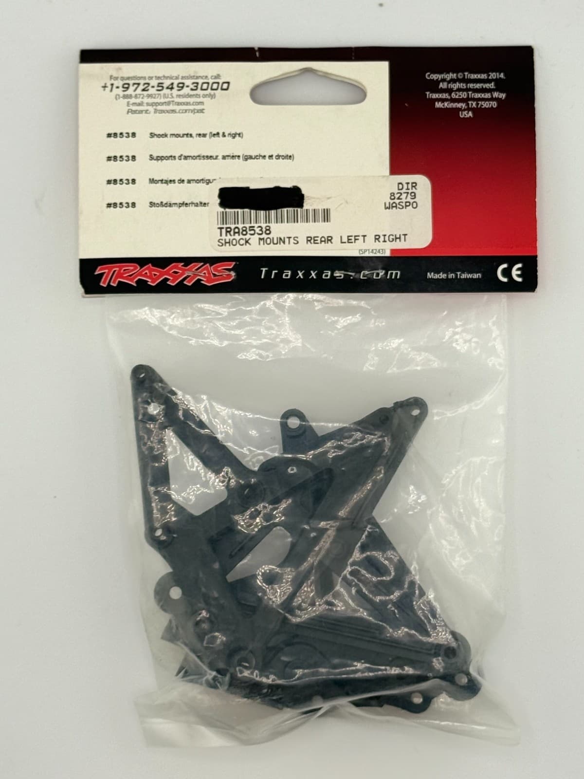 Traxxas 8538 - Rear Shock Mount Set UNLIMITED DESERT RACER (UDR) - Thumbnail 2