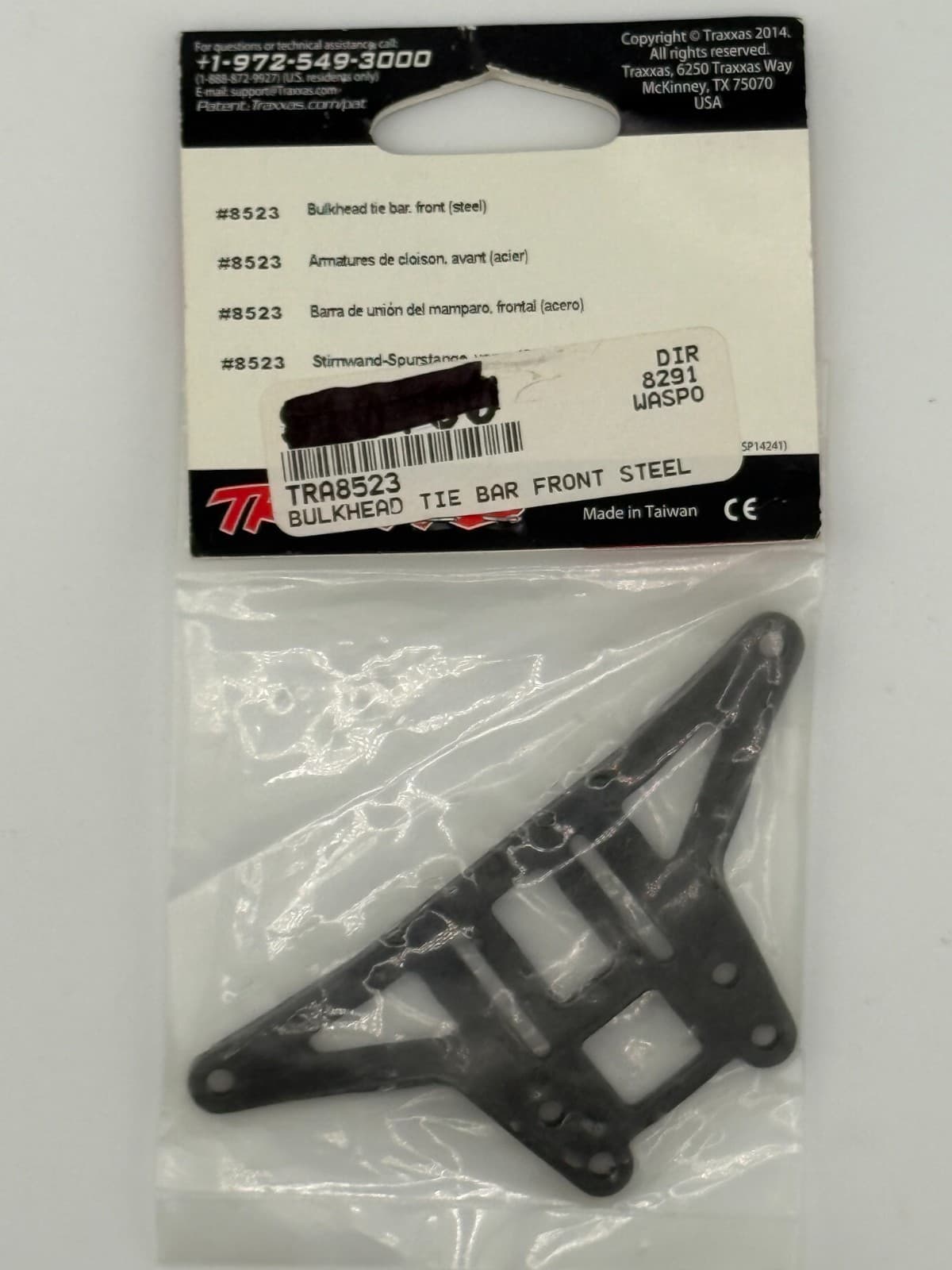 Traxxas 8523 Steel Front Bulkhead Tie Bar : Unlimited Desert Racer UDR - Thumbnail 2