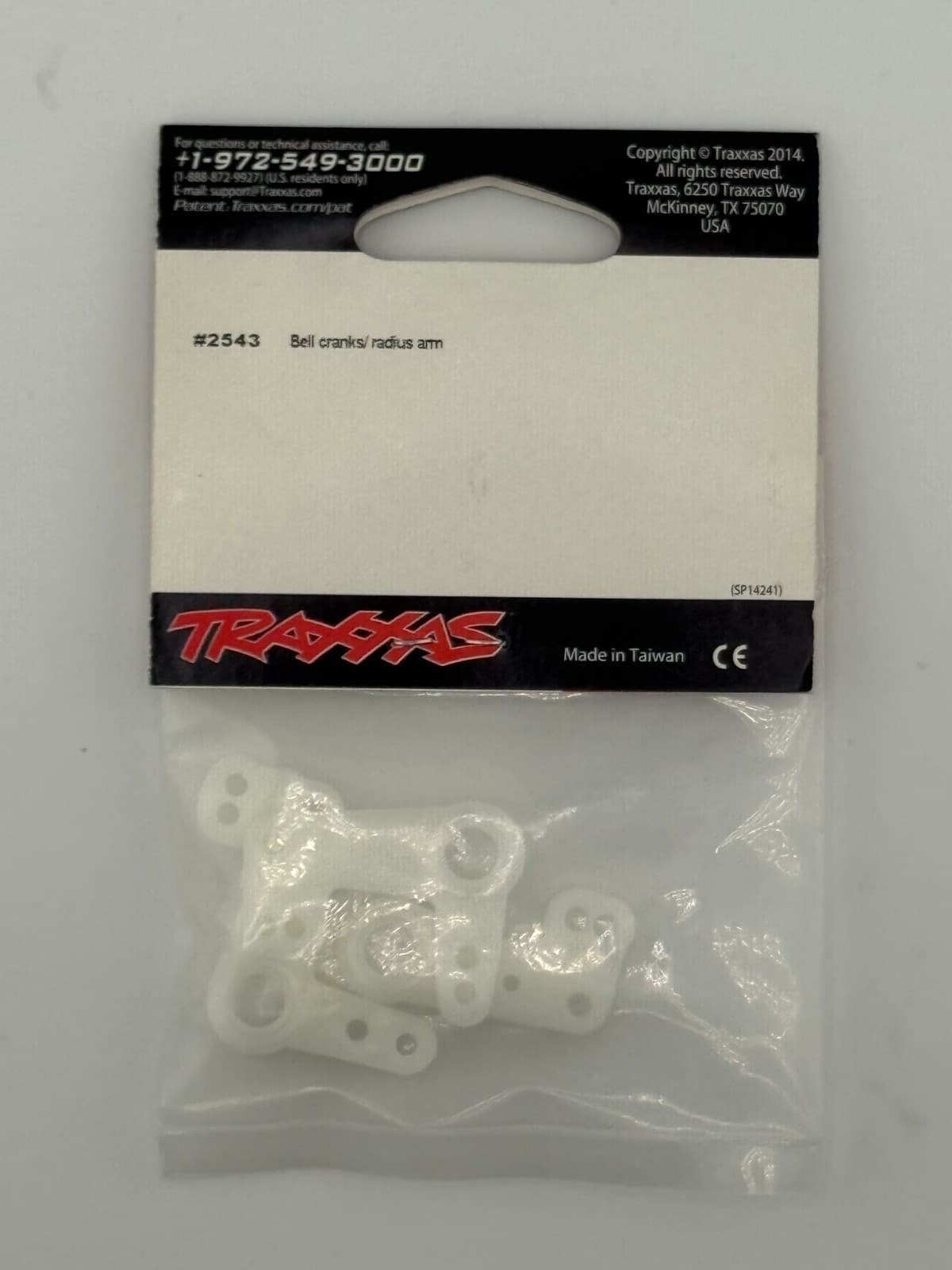 Traxxas 2543 - Steering Bellcranks (3) (Plastic only)(Nitro Rustler) - Thumbnail 2