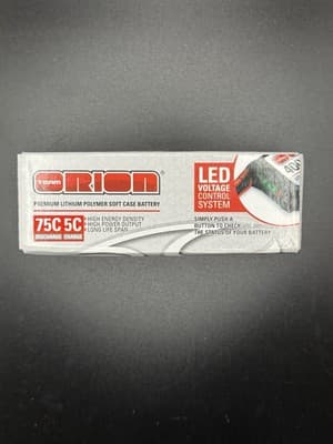 Team Orion Racing Drone 4S Soft Pack 14.8V 1300mAh 75C LiPo Battery XT60 - Thumbnail 2