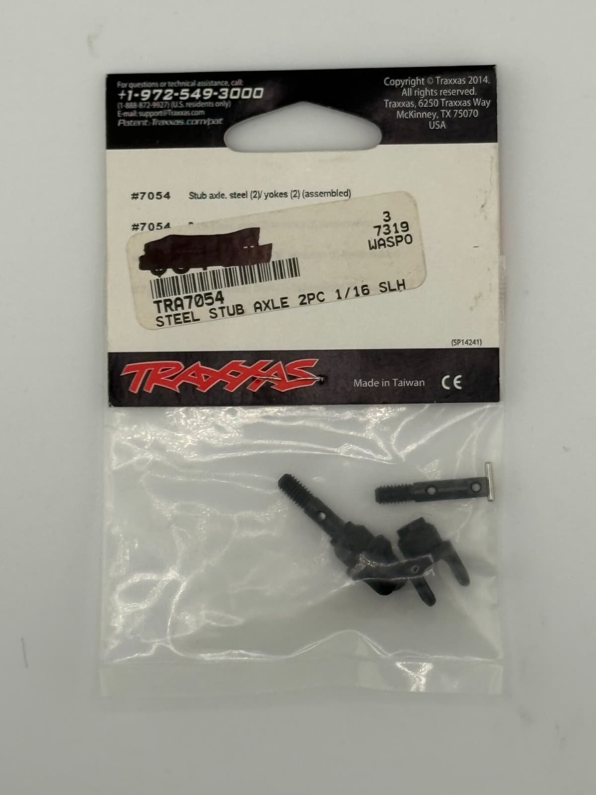 Traxxas 7054 Stub Axles and Yokes 1/16 E-Revo Slash Rally Ford Grave Digger - Thumbnail 2