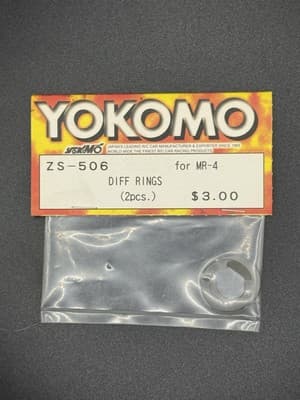 Yokomo ZS-506 Differential Rings (2) Fits MR-4 Touring Car - Image 1