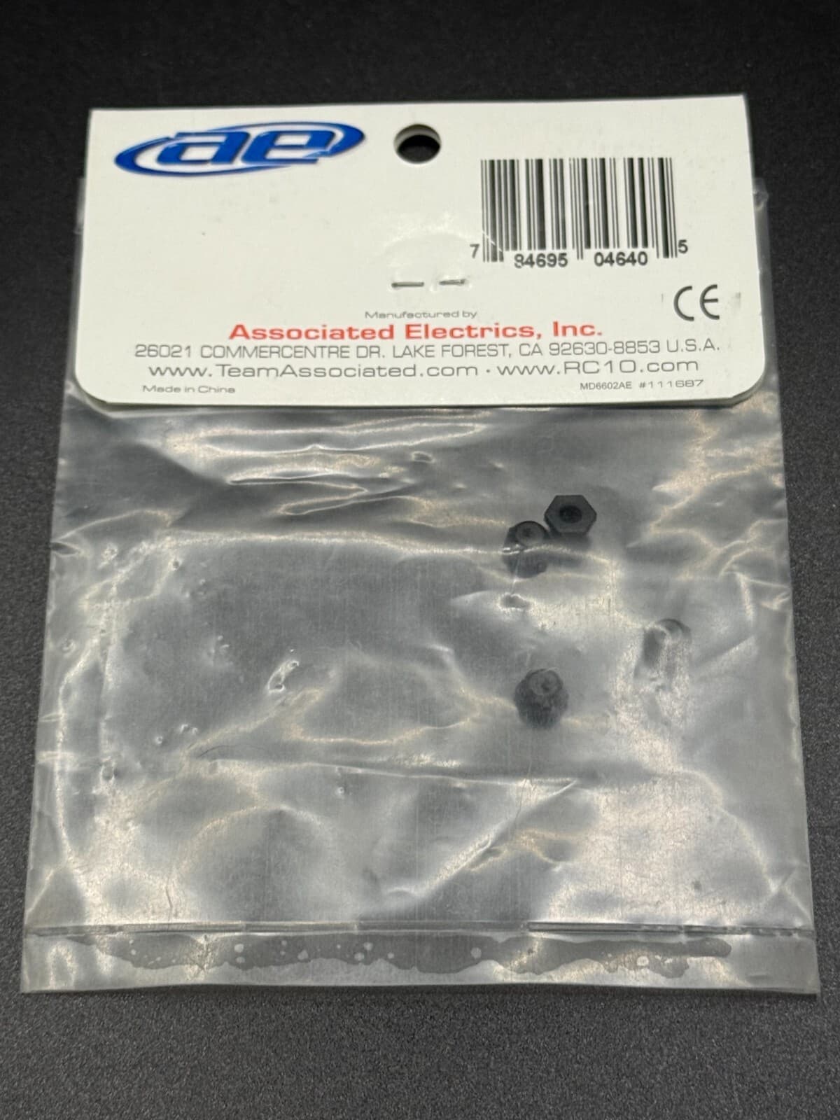 Team Associated 4640 Spring Retainers RC12R5 Pan Car - Thumbnail 2