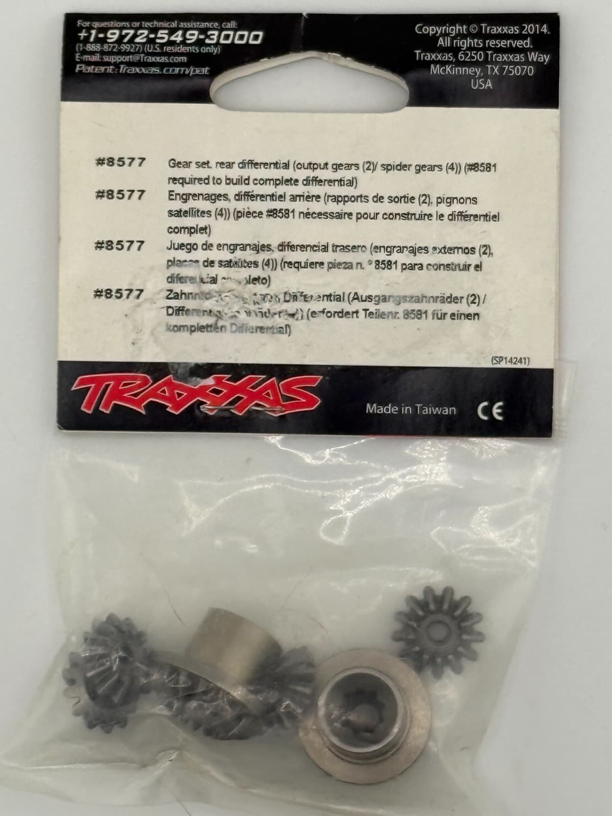 Traxxas 8577 Rear Differential Gear Set Metal : Unlimited Desert Racer (UDR) - Thumbnail 2