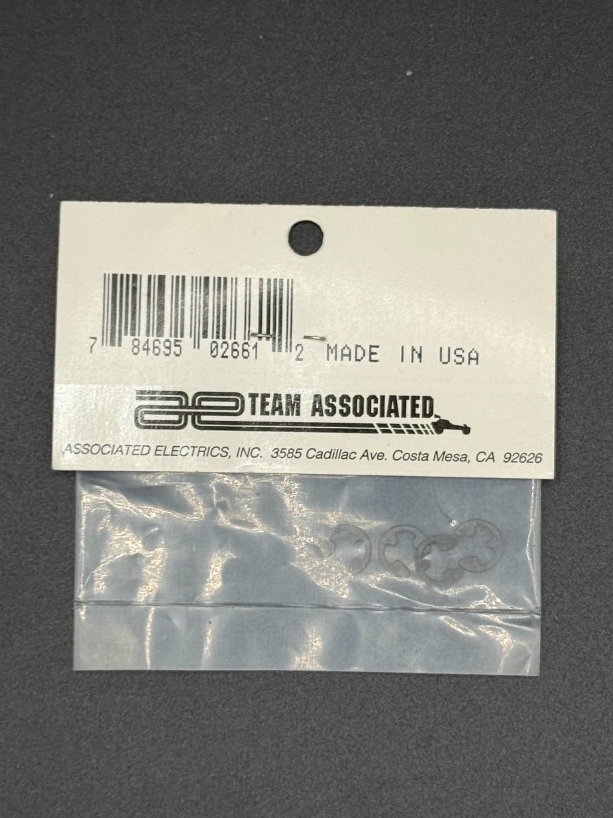 Team Associated 2661 Clutch Nut Clips (6 Count) - Thumbnail 2