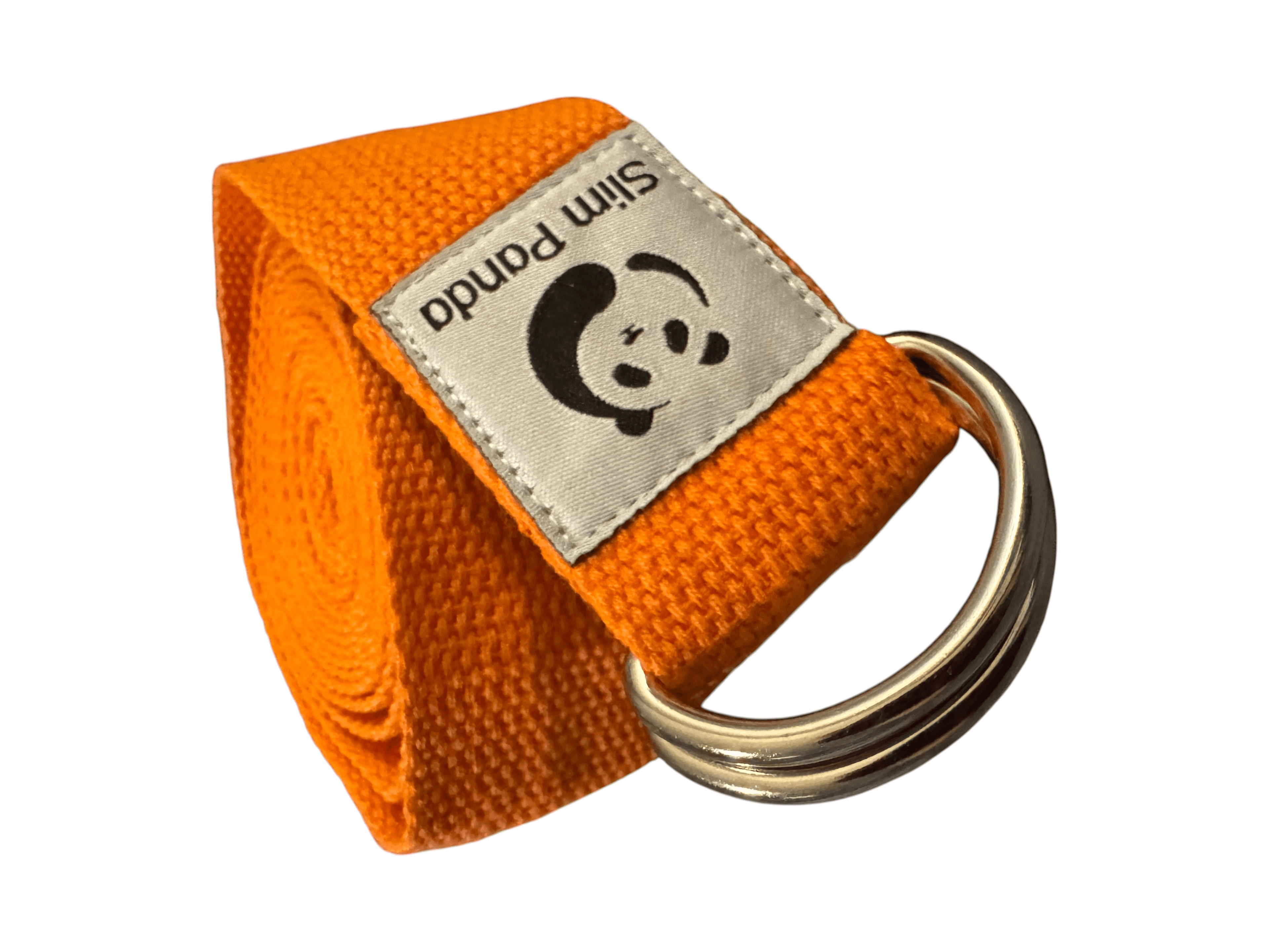Slim Panda Orange D-Ring Belt - Thumbnail 2