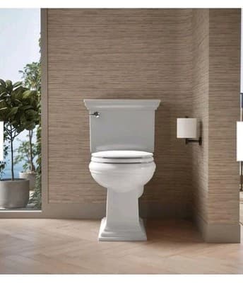 KOHLER 25882-0 Broadwood Round Quiet Close Toilet Seat in White New - Thumbnail 7