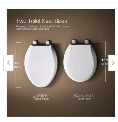KOHLER 25882-0 Broadwood Round Quiet Close Toilet Seat in White New - Thumbnail 6