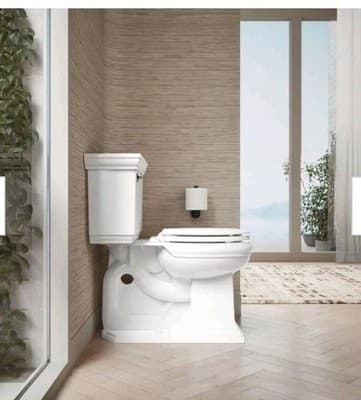 KOHLER 25882-0 Broadwood Round Quiet Close Toilet Seat in White New - Thumbnail 5