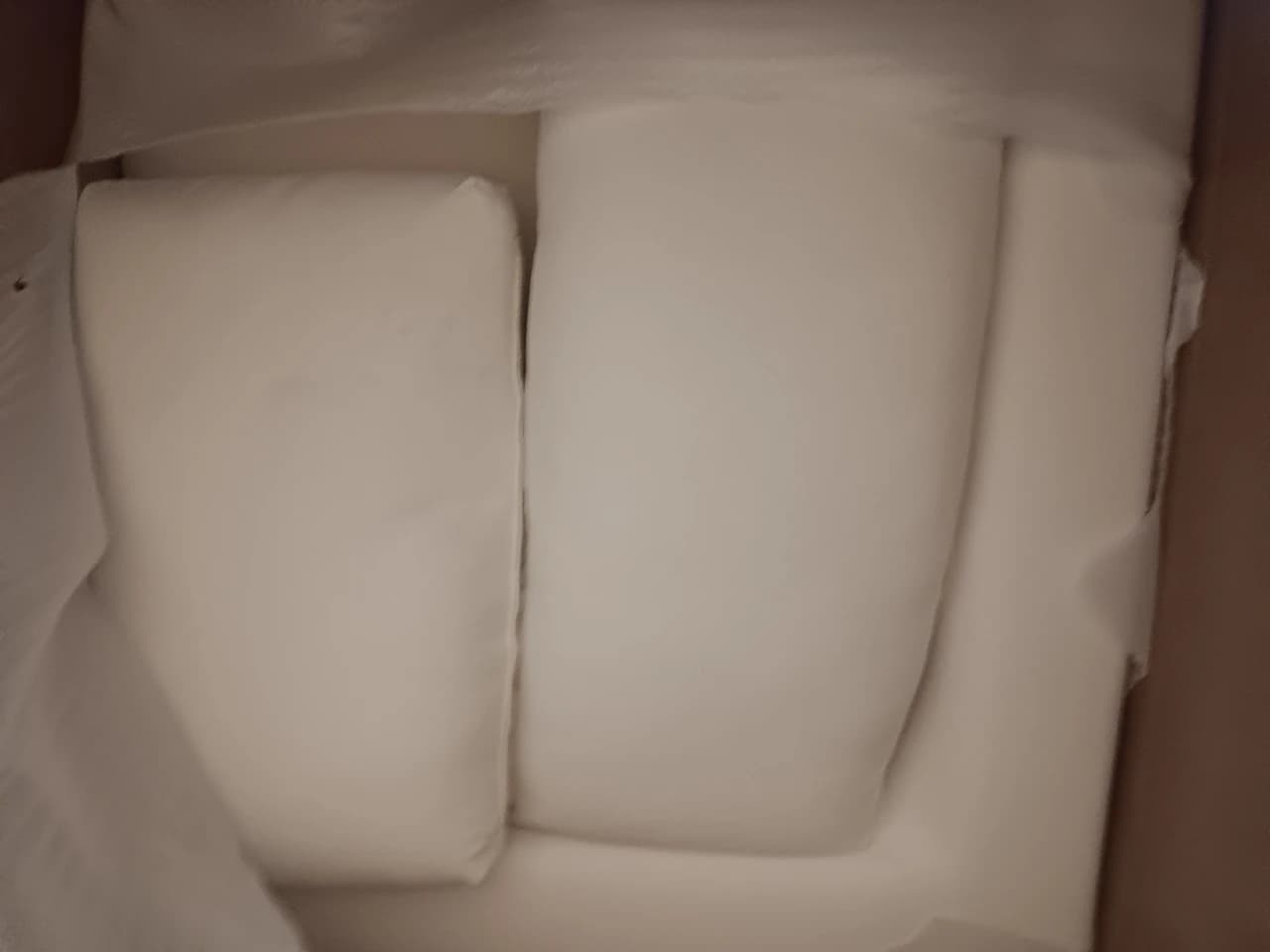 Upholstered Corner Chair, 44" x 44", White - Thumbnail 7