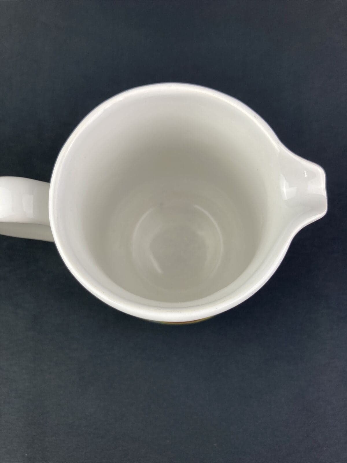 Corning Ware Corelle Coordinates Summer Blush Pansy Creamer 4 1/2” - Thumbnail 3