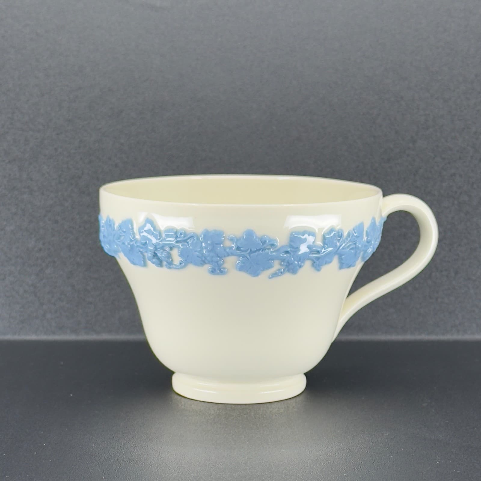 Wedgwood Etruria & Barlaston Embossed Queensware 2 5/8" Teacup - Image 1