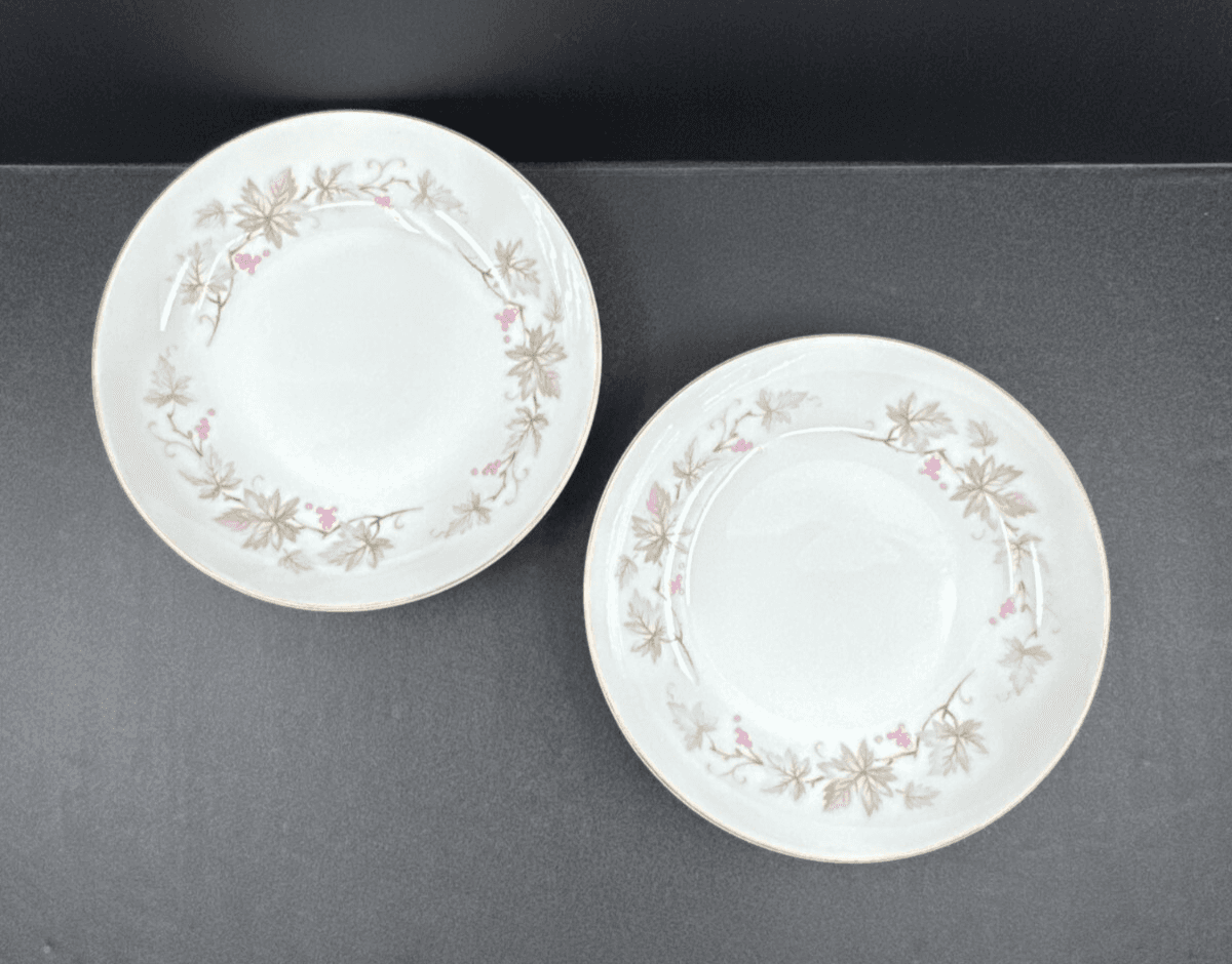 Bristol Fine China Vintage N-7036 Berry Bowl Set of 2 - Image 1