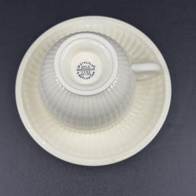Wedgwood Etruria & Barlaston EDME Tea cup and Saucer PAT. 61298 (#1) - Image 1