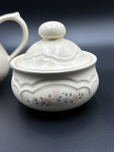 Pfaltzgraff "Remembrance" Cream & Sugar Set - Thumbnail 3