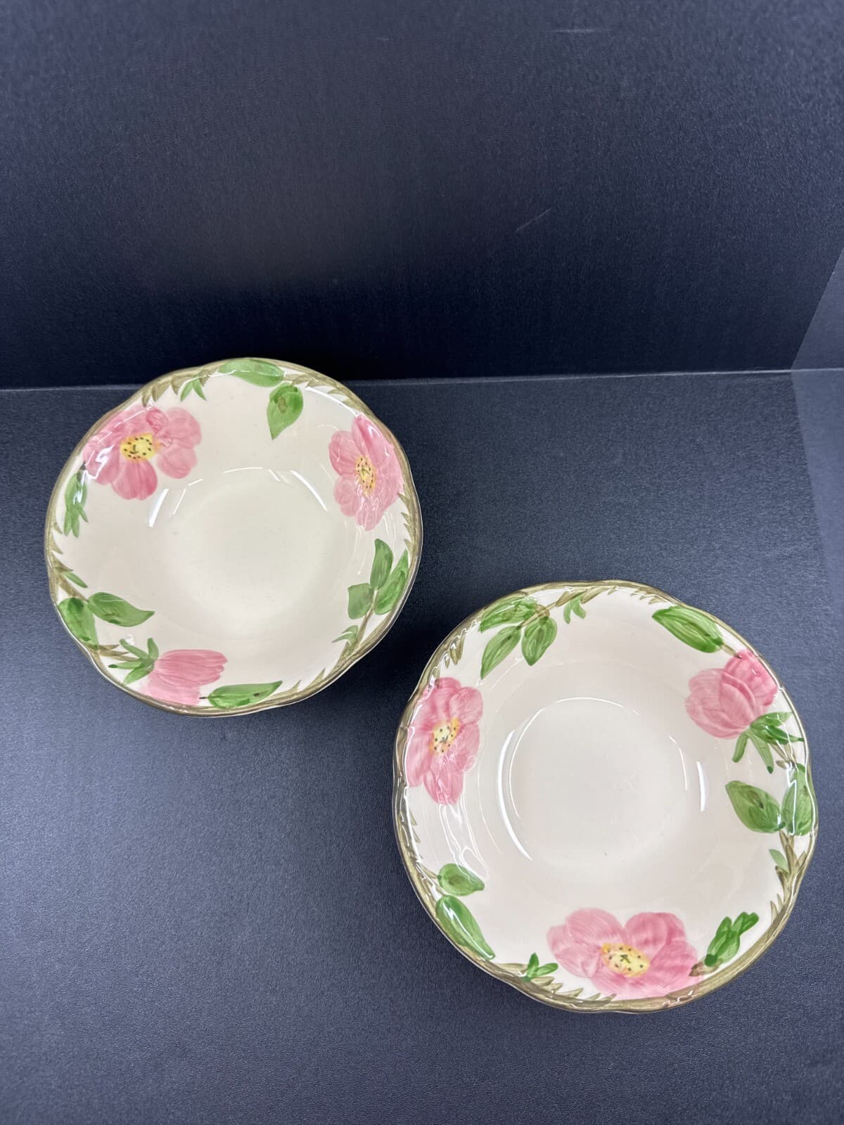 Franciscan Made in England Set of 2 Cereal Bowls 5 7/8" - Image 1