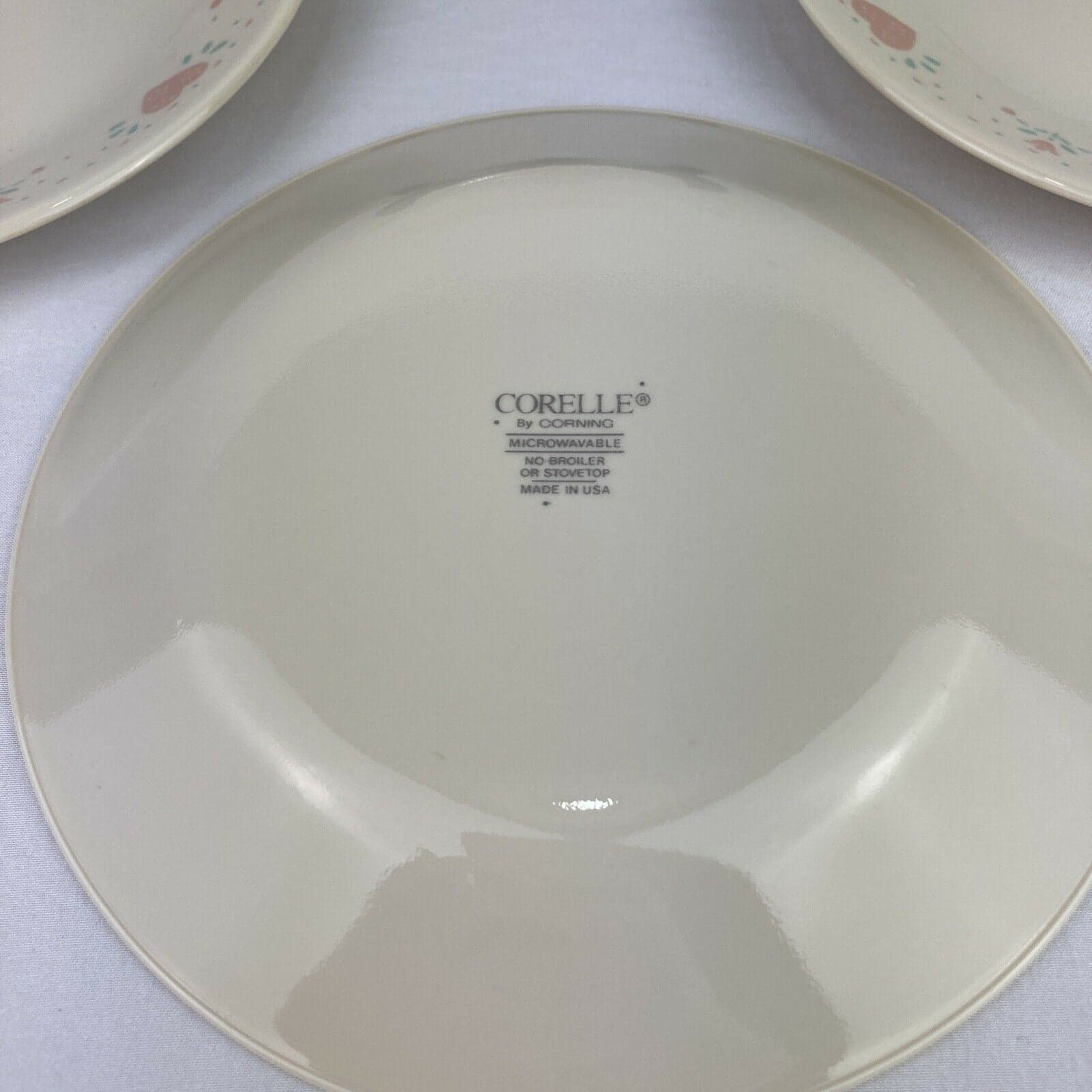 Corning Ware Corelle Salad/ Bread Plates Forever Yours 6 3/4” Set Of 4 - Thumbnail 3