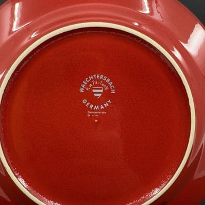 Waechtersbach Fun Factory Freestyle Red-Cherry Salad Plate 8 5/8" - Thumbnail 3