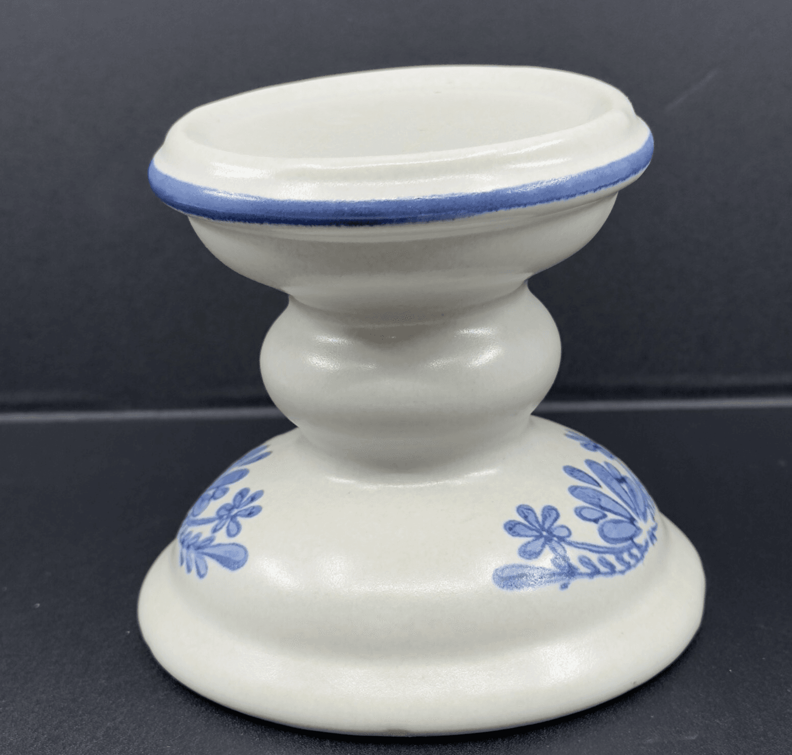 Pfaltzgraff Yorktowne Pillar Candle Holder Pedestal 4 1/4" USA #22 - Thumbnail 2