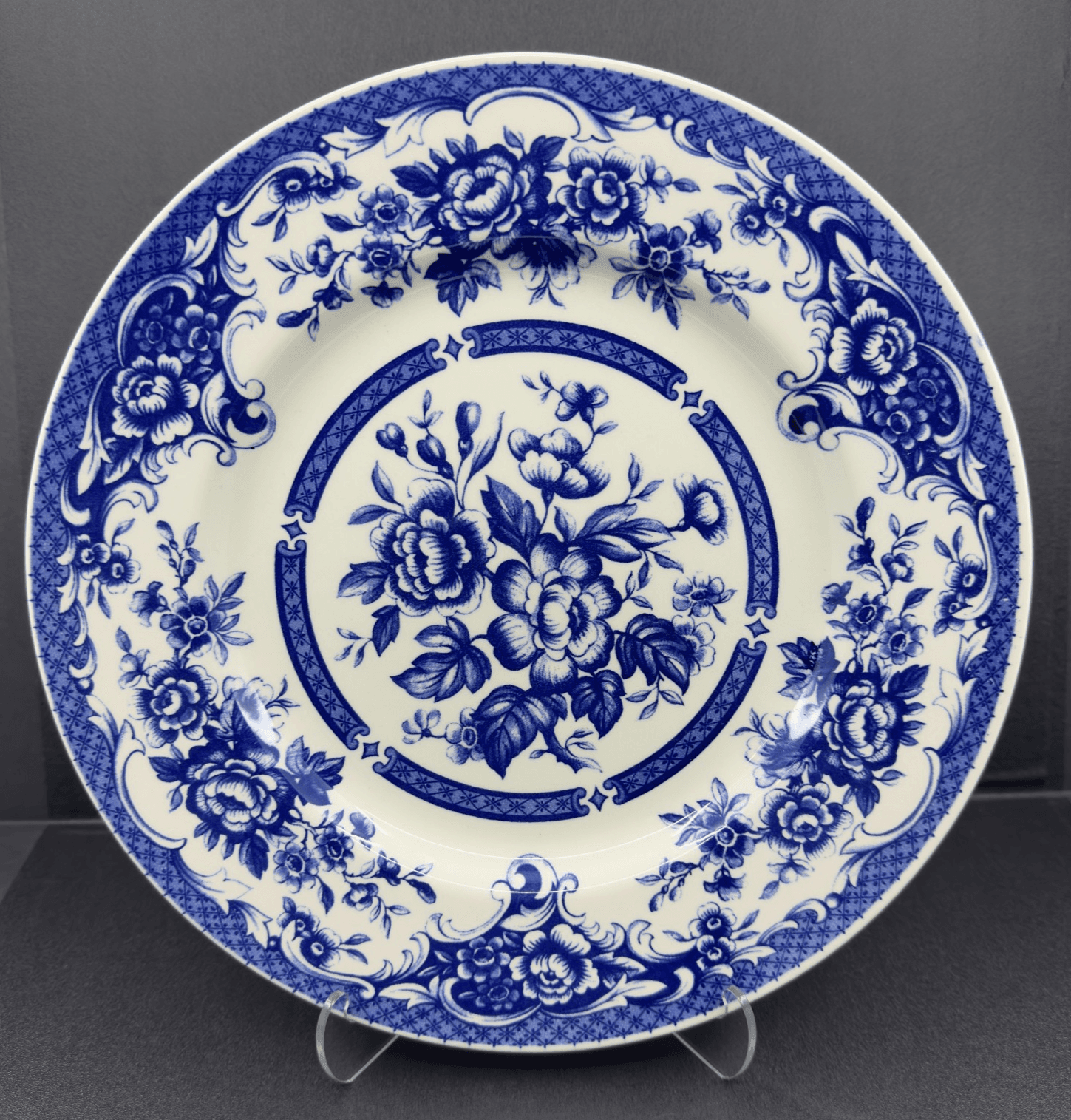 JOT8 by John Tams 10 3/4" Earthenware Dinner Plate Made in England - Image 1