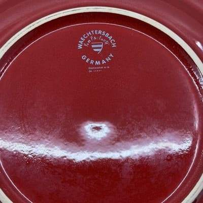 Waechtersbach Fun Factory Freestyle RED-CHERRY Dinner Plate 11" - Thumbnail 3