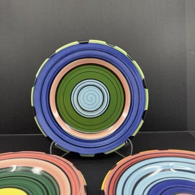 HF Coors Tucson, AZ Multicolor 7 1/2" Salad Plates Set of 3 - Thumbnail 2