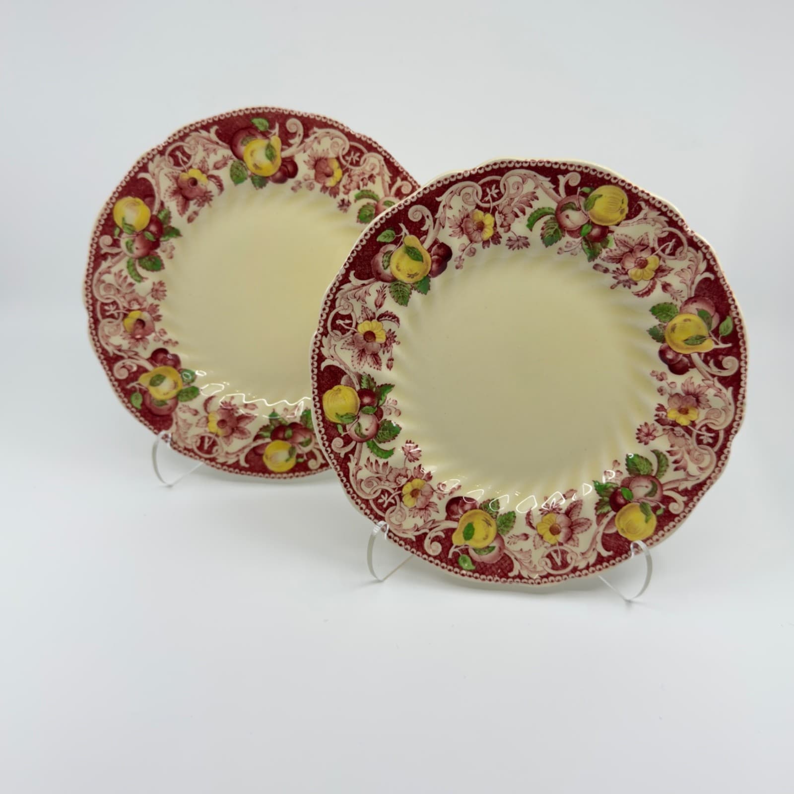 Royal Doulton Pomeroy 7 1/4" Plates set of 2 Made in England - Image 1