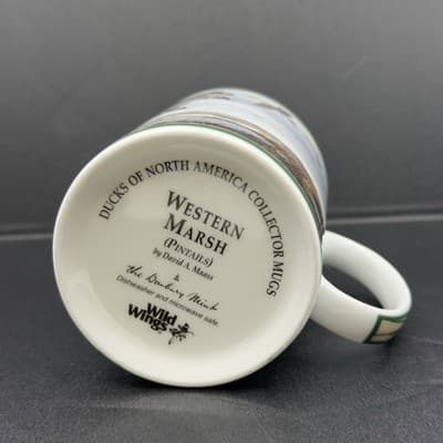 Ducks of North America Collector Mugs Danbury Mint Western Marsh (pintails) - Thumbnail 3
