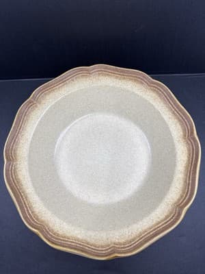 Mikasa Whole Wheat E8000 Stoneware Vegetable Bowl 9 3/4” - Image 1