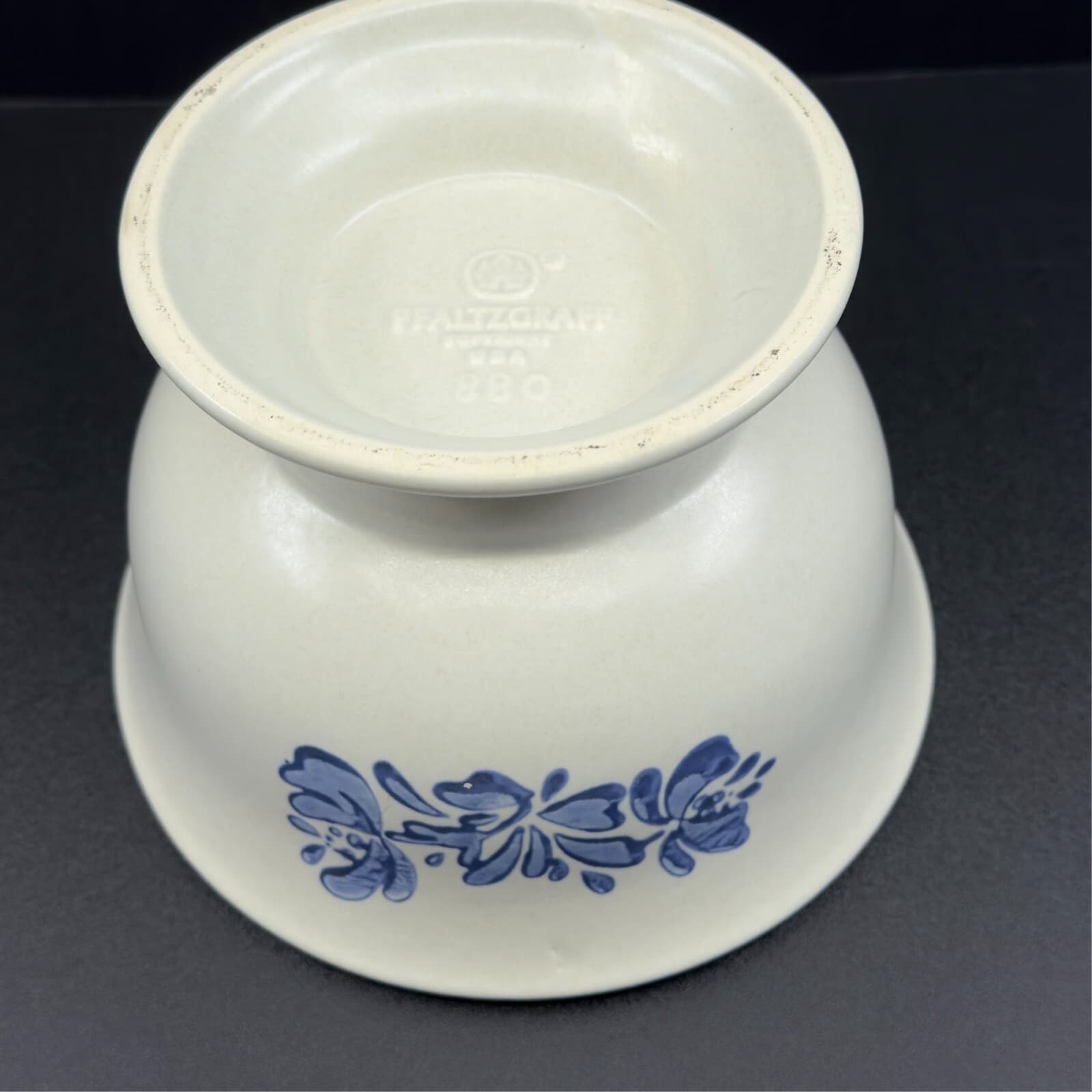 Pfaltzgraff Yorktowne 4 1/4" Footed Open Potpourri #880 USA - Thumbnail 3