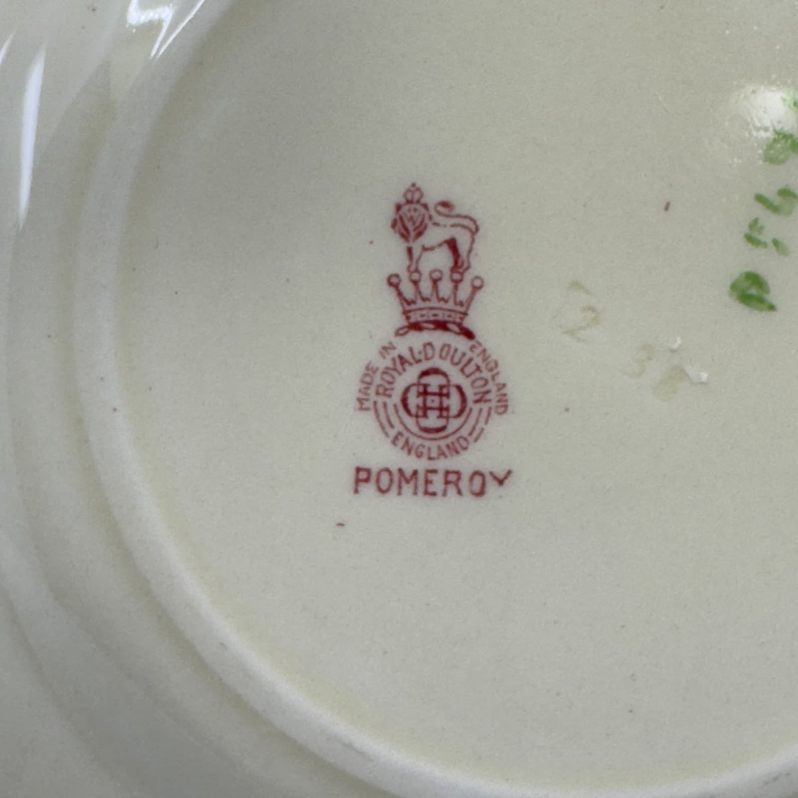 Royal Doulton Pomeroy 7 1/4" Plates set of 2 Made in England - Thumbnail 4