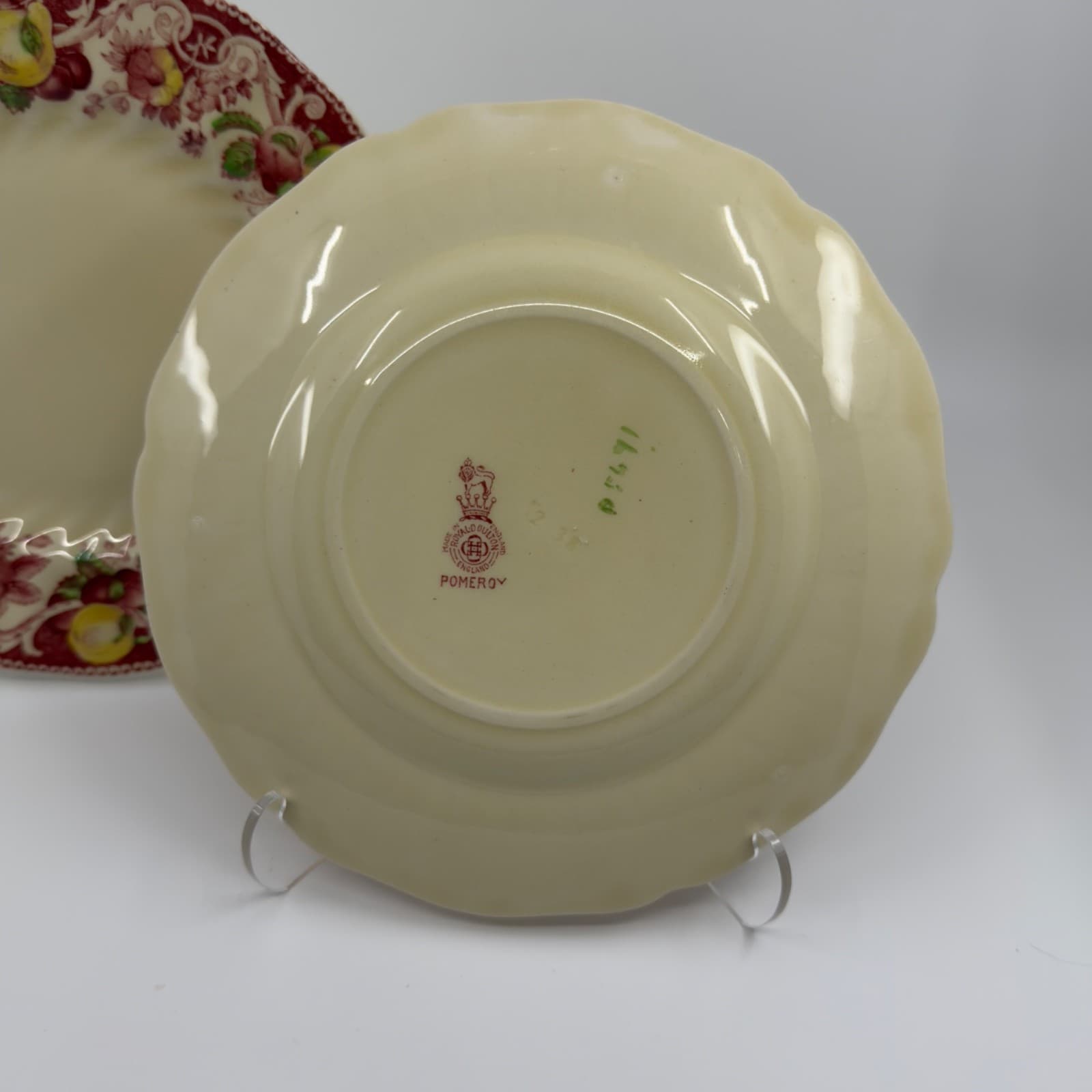 Royal Doulton Pomeroy 7 1/4" Plates set of 2 Made in England - Thumbnail 3