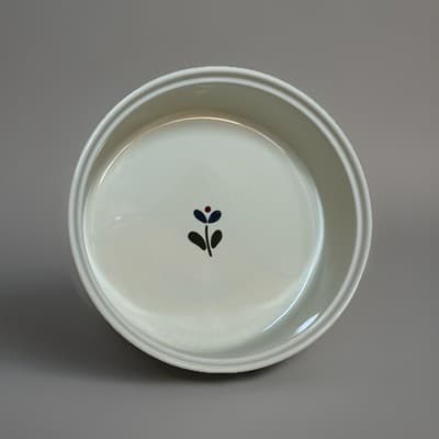 Asta Porcelain Oven To Table 3” Tall, 7 1/2” Diameter Casserole Dish 1982 - Thumbnail 2