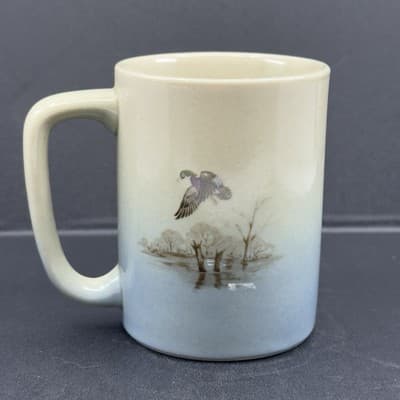 Otagiri Japan 4” Coffee Tea Mug, Lake Water Ducks Outdoor Nature - Thumbnail 2