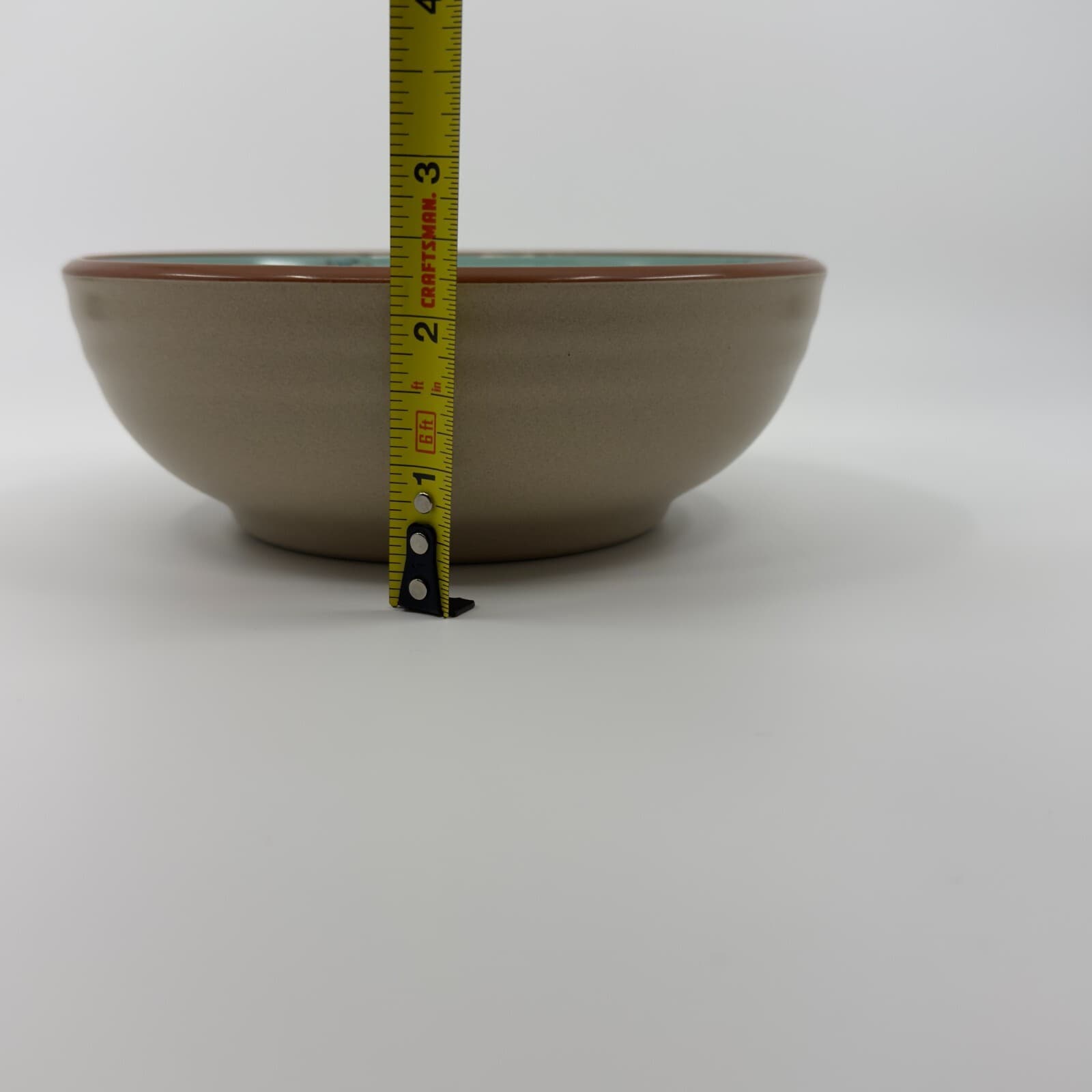 Noritake Stoneware 6 1/2" Coupe/Cereal Bowl Boulder Ridge #8674 - Thumbnail 4