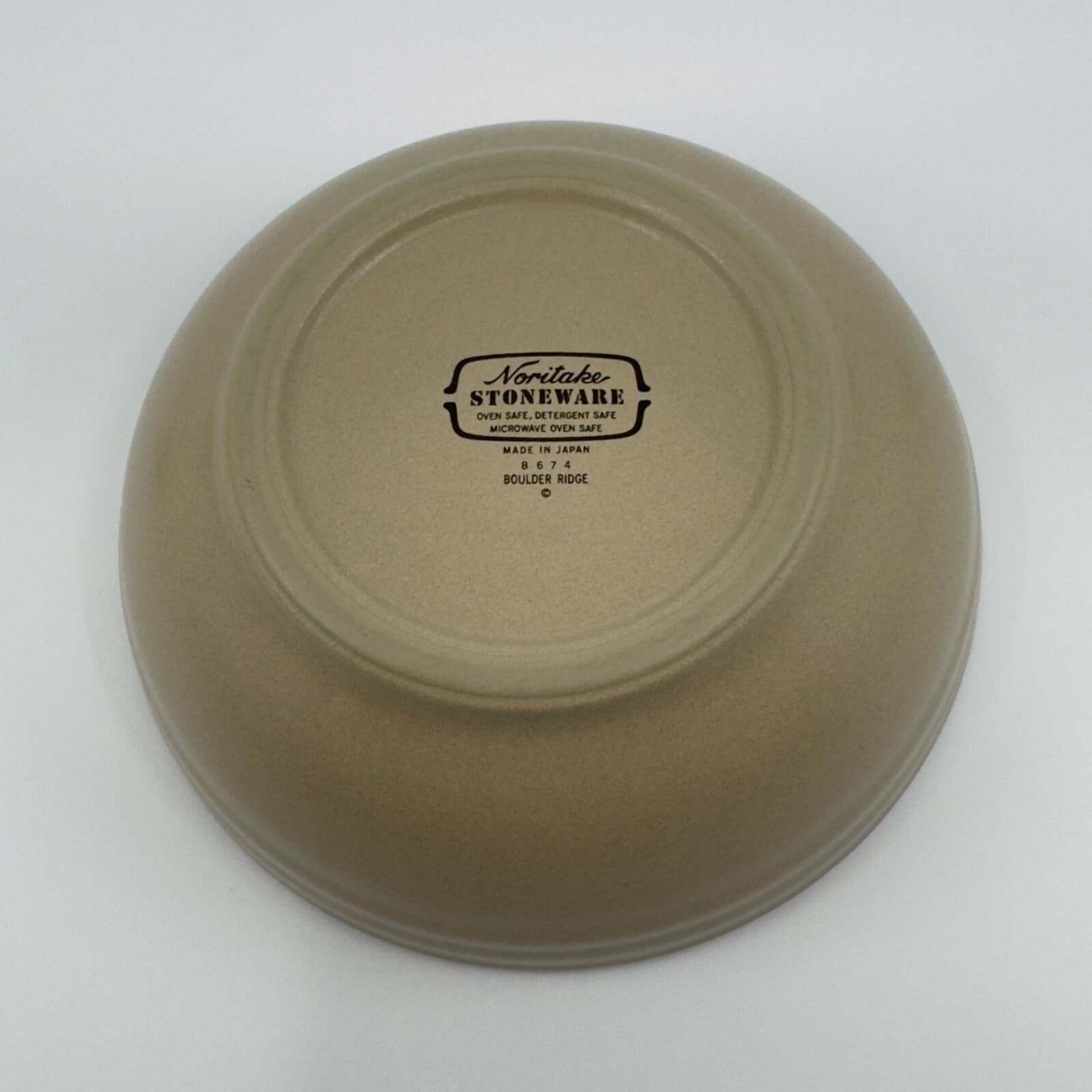 Noritake Stoneware 6 1/2" Coupe/Cereal Bowl Boulder Ridge #8674 - Thumbnail 3