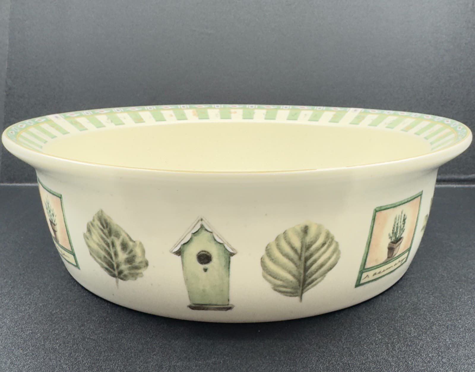 Pfaltzgraff Naturewood Serving Bowl without Lid 9 3/4" Diameter - Image 1