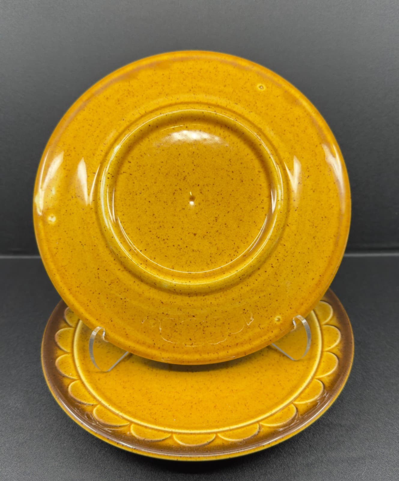 Homer Laughlin Golden Harvest 7 1/4" Appetizer Plates Set of 2 - Thumbnail 2