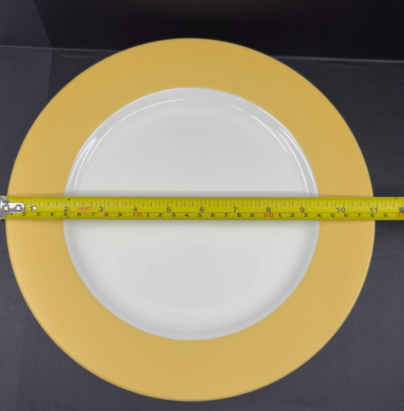 Noritake Stoneware 8065Y Colorwave Mustard 11" Dinner Plate set of 2 - Thumbnail 3