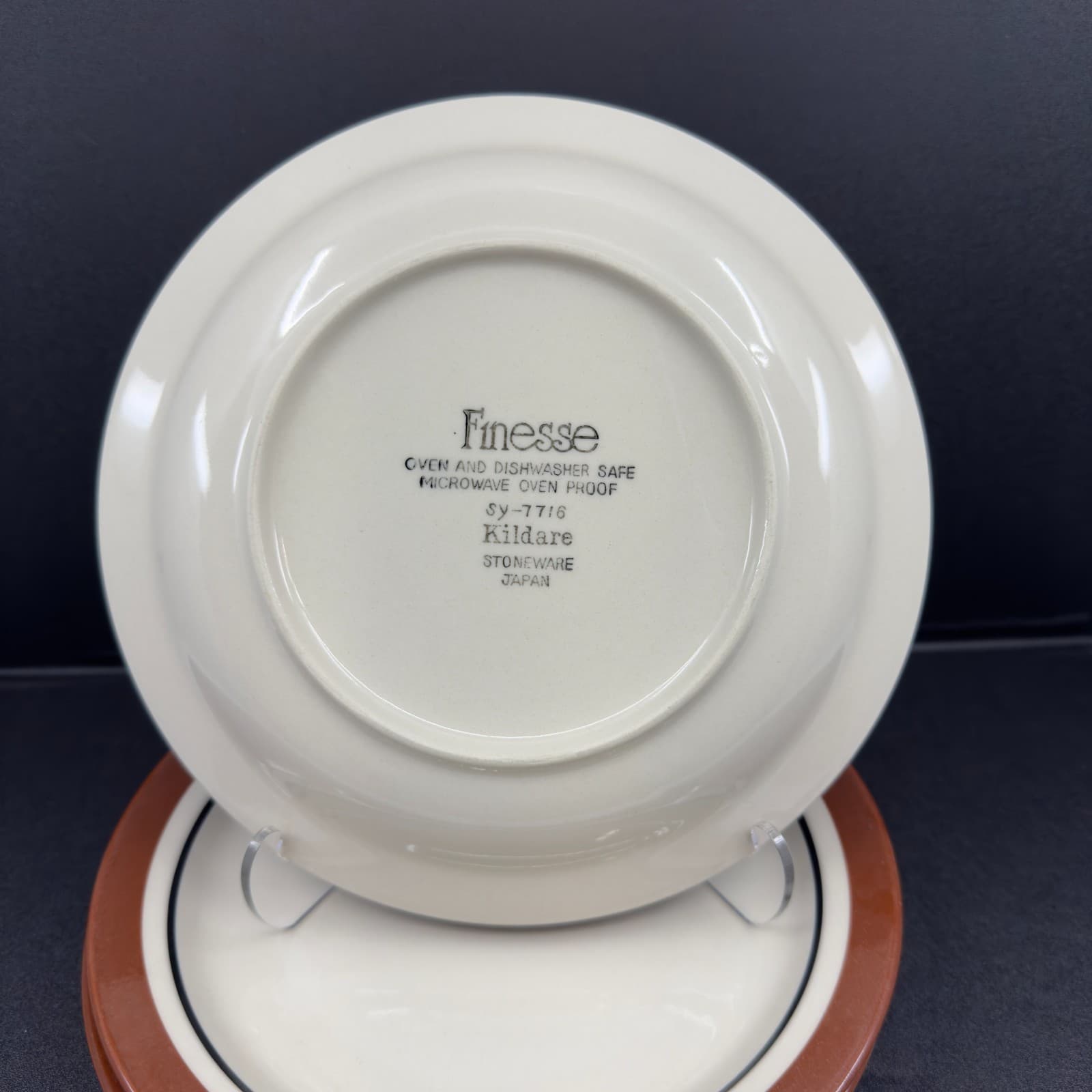 Finesse Kildare 7 1/2" Stoneware Appetizer Plates Set of 4 - SY 7716 - Thumbnail 2